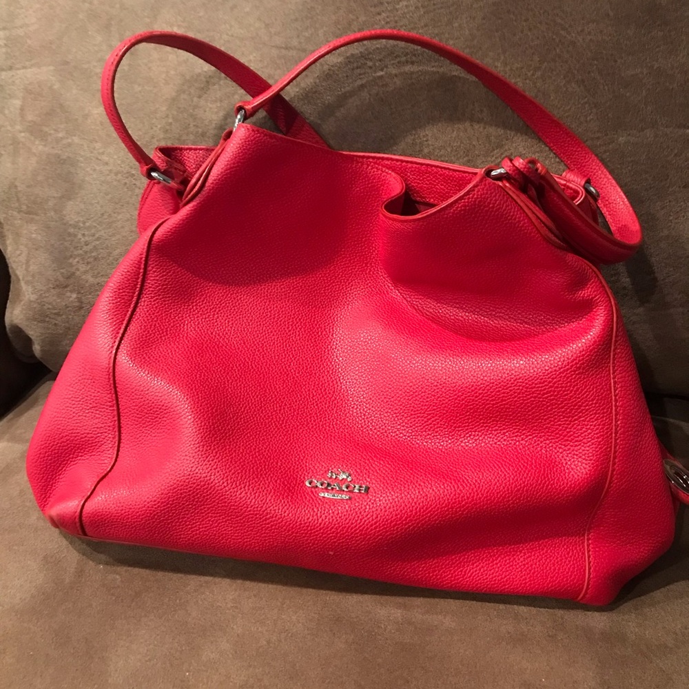 Red Coach Purse